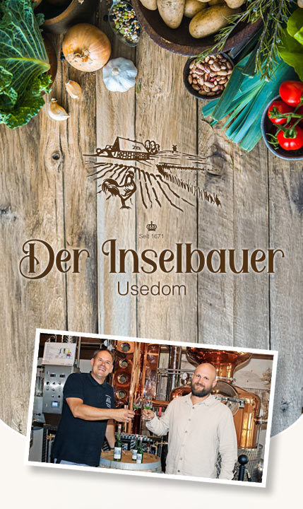 Inselbauer Usedom - Introbild - Mob