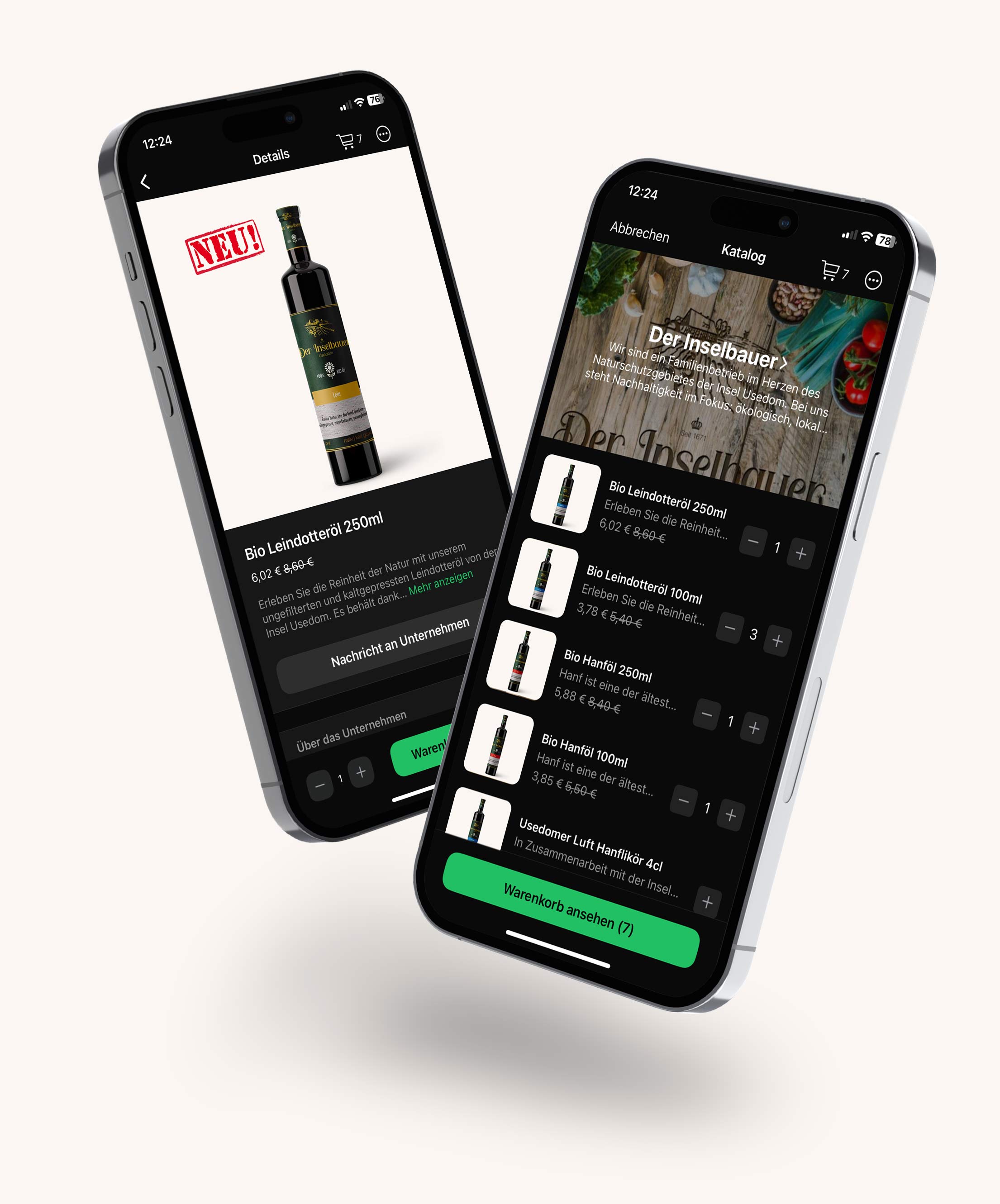 Katalog und Shop bei WhatsApp